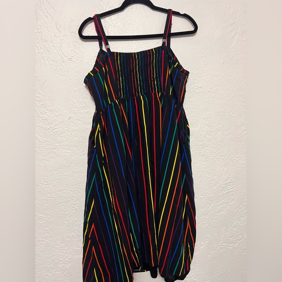 Torrid Rainbow Pride Dress, Good Used Condition, Size 2 - Picture 4 of 5